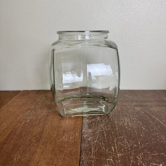 Vintage Pressed Glass General Store Candy Jar Counter Display‎ Container - Picture 4 of 8